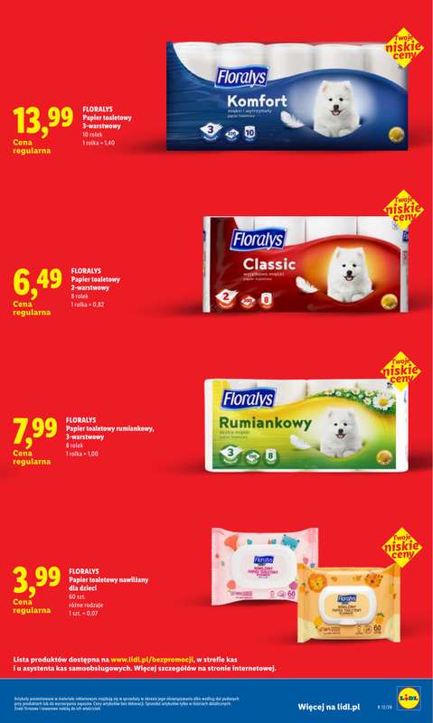 Lidl - gazetka promocyjna Rewolucja Cenowa!  do piątku 31.07 - strona 29
