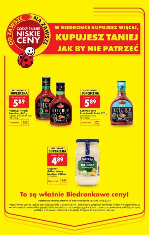 Biedronka - gazetka promocyjna Kupujesz taniej od wtorku 09.06 do wtorku 30.06 - strona 5