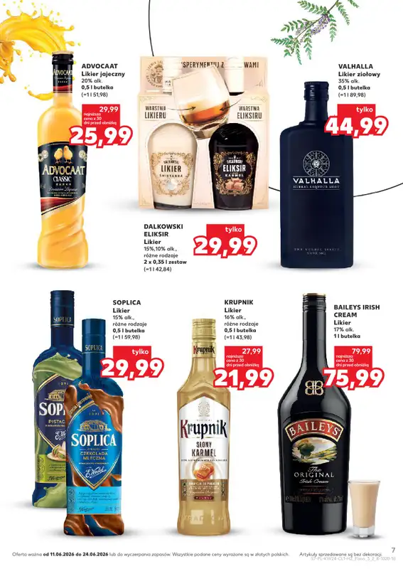 Kaufland - gazetka promocyjna Barek Kauflandu  do środy 24.06 - strona 7