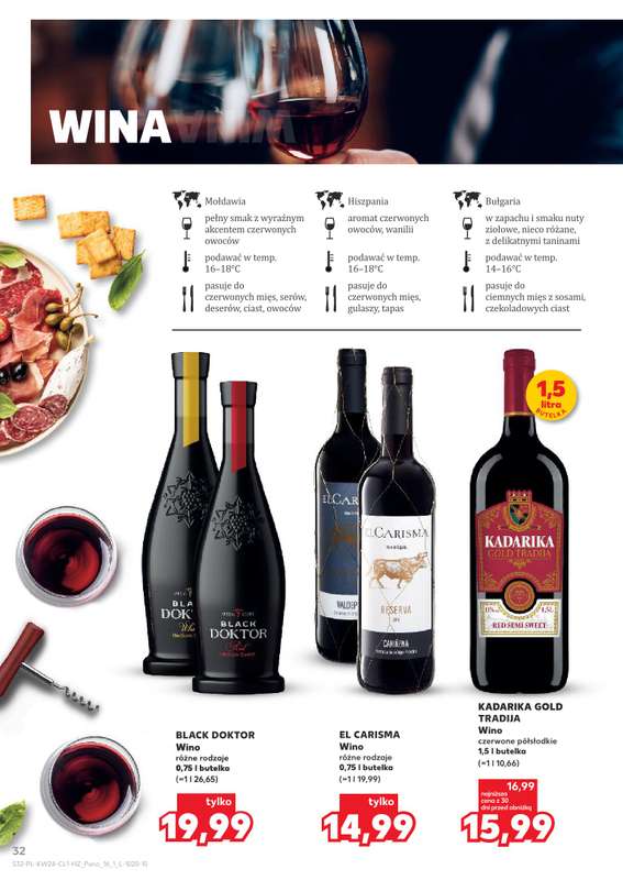 Kaufland - gazetka promocyjna Barek Kauflandu  do środy 24.06 - strona 32