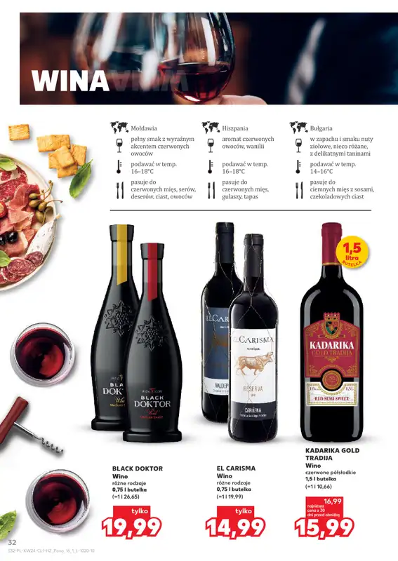 Kaufland - gazetka promocyjna Barek Kauflandu  do środy 24.06 - strona 32