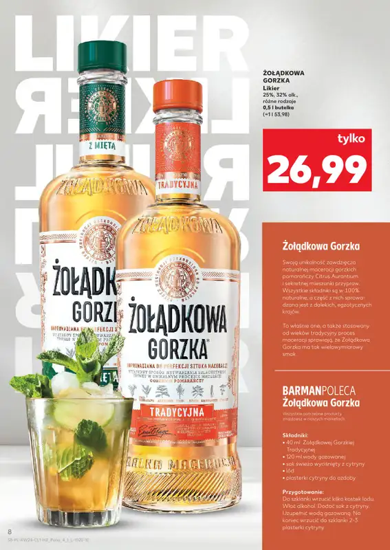 Kaufland - gazetka promocyjna Barek Kauflandu  do środy 24.06 - strona 8