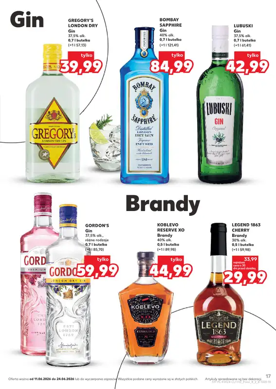Kaufland - gazetka promocyjna Barek Kauflandu  do środy 24.06 - strona 17