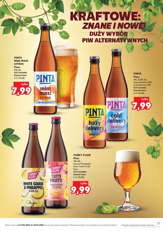 Kaufland - gazetka promocyjna Barek Kauflandu  do środy 24.06 - strona 21