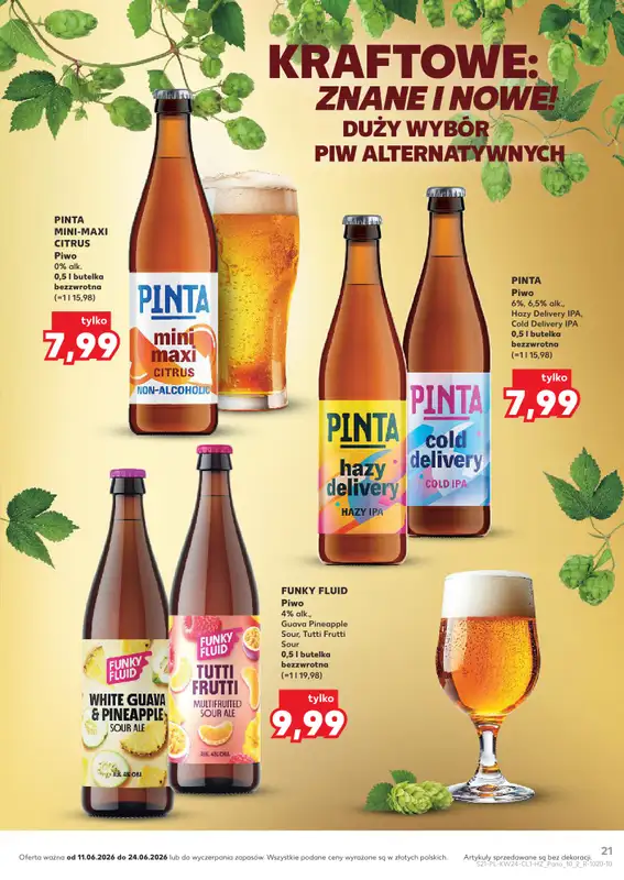 Kaufland - gazetka promocyjna Barek Kauflandu  do środy 24.06 - strona 21