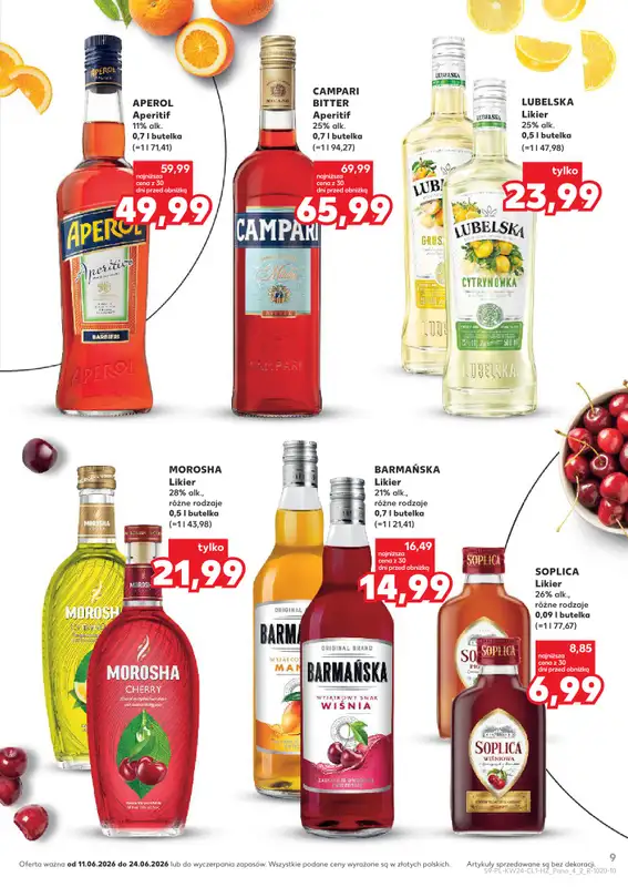 Kaufland - gazetka promocyjna Barek Kauflandu  do środy 24.06 - strona 9