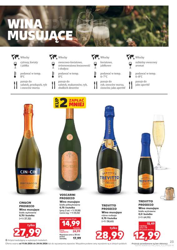 Kaufland - gazetka promocyjna Barek Kauflandu  do środy 24.06 - strona 23