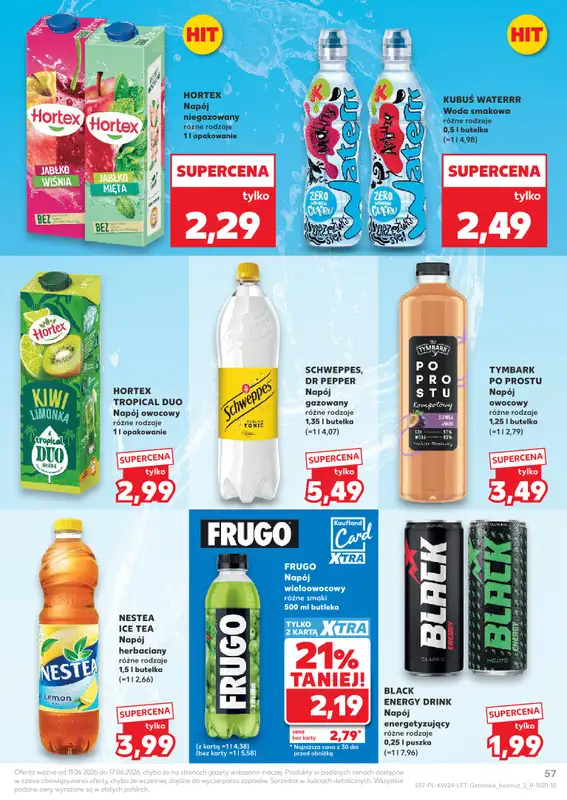 Kaufland - gazetka promocyjna Gazetka Tygodnia  do środy 17.06 - strona 57