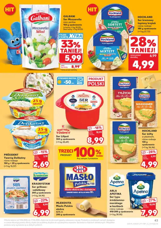 Kaufland - gazetka promocyjna Gazetka Tygodnia  do środy 17.06 - strona 43