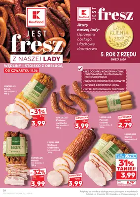Kaufland - gazetka promocyjna Gazetka Tygodnia  do środy 17.06 - strona 28
