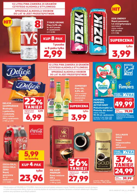 Kaufland - gazetka promocyjna Gazetka Tygodnia  do środy 17.06 - strona 11