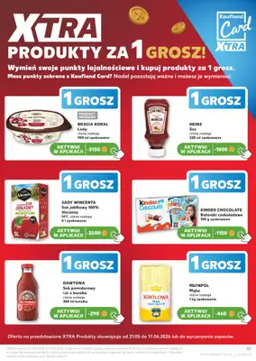 Kaufland - gazetka promocyjna Gazetka Tygodnia  do środy 17.06 - strona 17