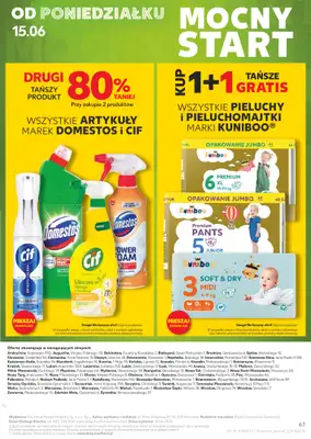 Kaufland - gazetka promocyjna Gazetka Tygodnia  do środy 17.06 - strona 67