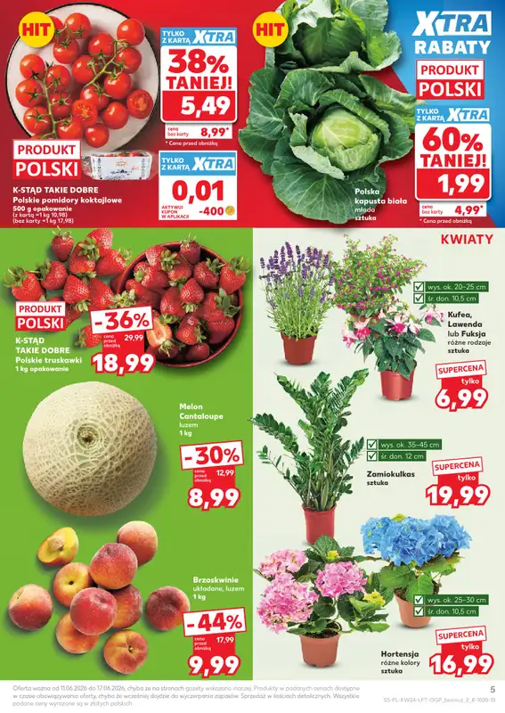 Kaufland - gazetka promocyjna Gazetka Tygodnia  do środy 17.06 - strona 5