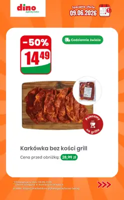 Dino - gazetka promocyjna Specjalna oferta na 09.06.2026 - promocje spoza gazetki od wtorku 09.06 do wtorku 09.06 - strona 4