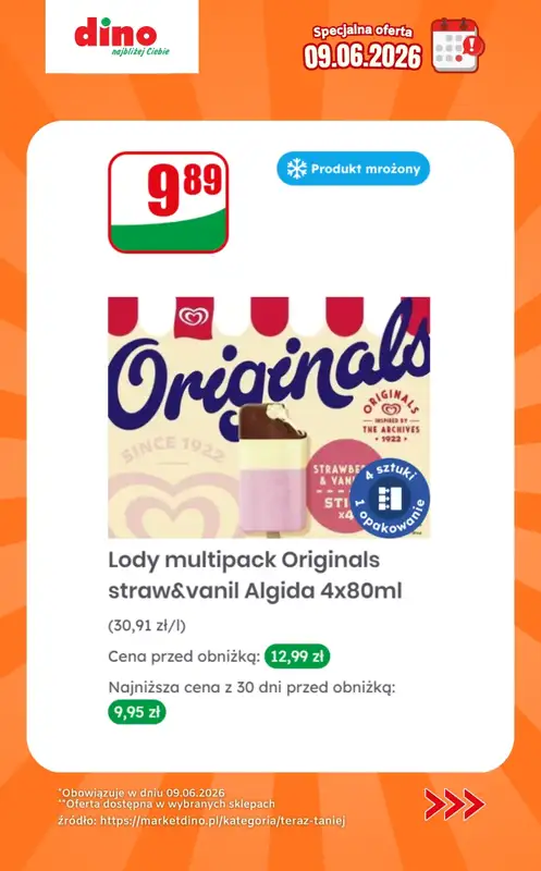 Dino - gazetka promocyjna Specjalna oferta na 09.06.2026 - promocje spoza gazetki od wtorku 09.06 do wtorku 09.06 - strona 6