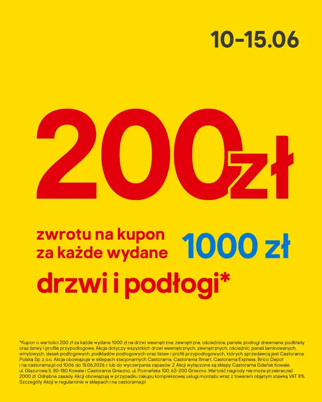 Castorama - gazetka promocyjna Podłogi i drzwi od środy 10.06 do wtorku 23.06 - strona 3