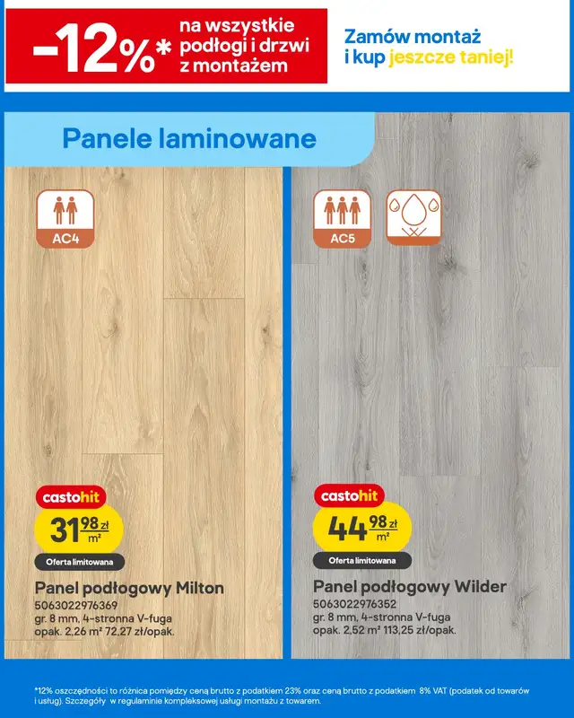 Castorama - gazetka promocyjna Podłogi i drzwi od środy 10.06 do wtorku 23.06 - strona 5