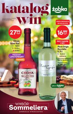 Żabka - gazetka promocyjna Katalog win od środy 10.06 do wtorku 23.06