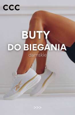 CCC - gazetka promocyjna Buty do biegania damskie od wtorku 09.06 