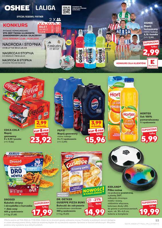 Kaufland - gazetka promocyjna Gazetka Tygodnia od czwartku 11.06 do środy 17.06 - strona 53