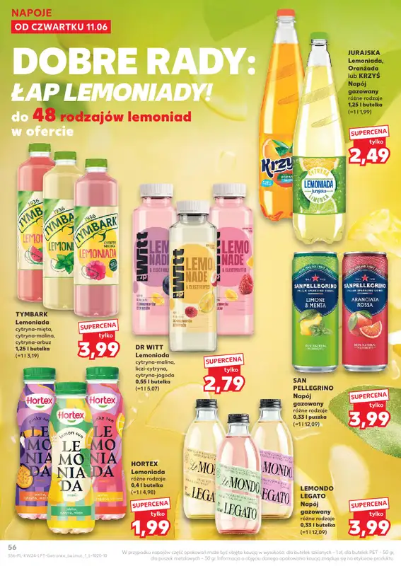 Kaufland - gazetka promocyjna Gazetka Tygodnia od czwartku 11.06 do środy 17.06 - strona 56