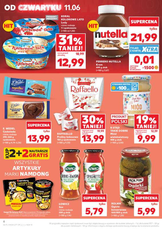 Kaufland - gazetka promocyjna Gazetka Tygodnia od czwartku 11.06 do środy 17.06 - strona 6