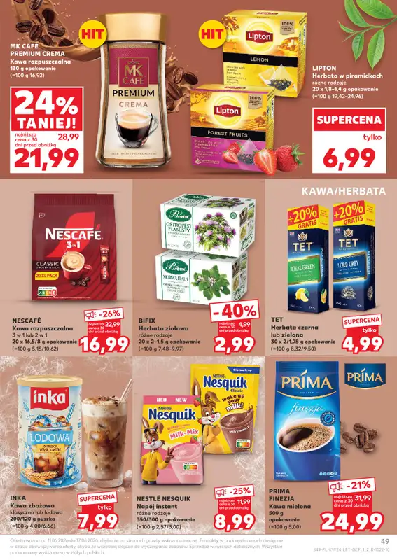 Kaufland - gazetka promocyjna Gazetka Tygodnia od czwartku 11.06 do środy 17.06 - strona 49