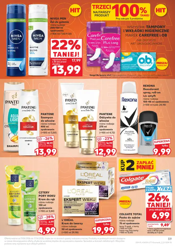 Kaufland - gazetka promocyjna Gazetka Tygodnia od czwartku 11.06 do środy 17.06 - strona 59