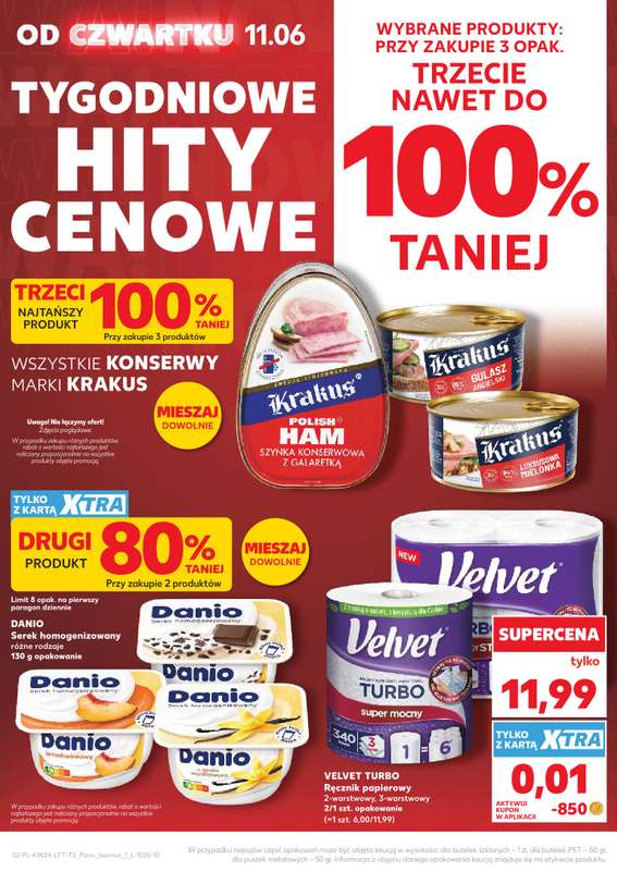 Kaufland - gazetka promocyjna Gazetka Tygodnia od czwartku 11.06 do środy 17.06 - strona 2