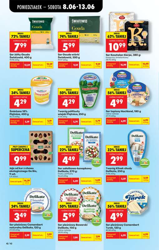 Biedronka - gazetka promocyjna Od poniedziałku od poniedziałku 08.06 do soboty 13.06 - strona 50
