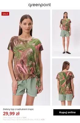 Greenpoint - gazetka promocyjna Topy damskie na lato od 19,99 zł! od wtorku 09.06  - strona 7