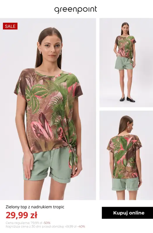 Greenpoint - gazetka promocyjna Topy damskie na lato od 19,99 zł! od wtorku 09.06  - strona 7