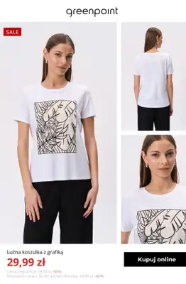 Greenpoint - gazetka promocyjna Topy damskie na lato od 19,99 zł! od wtorku 09.06  - strona 5