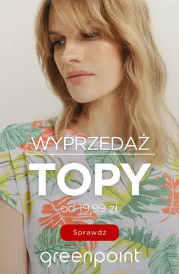 Greenpoint - gazetka promocyjna Topy damskie na lato od 19,99 zł! od wtorku 09.06 