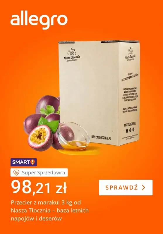 Allegro - gazetka promocyjna Letnie smaki i napoje od wtorku 09.06 do poniedziałku 15.06 - strona 2