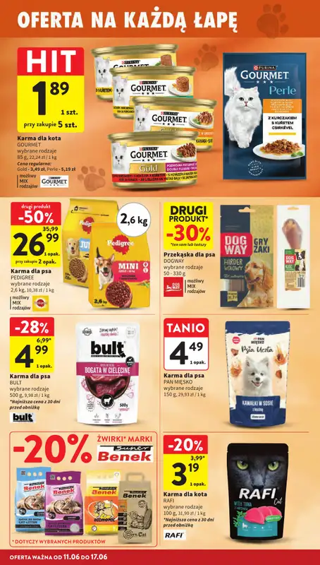 Intermarche - gazetka promocyjna Gazetka od czwartku 11.06 do środy 17.06 - strona 38