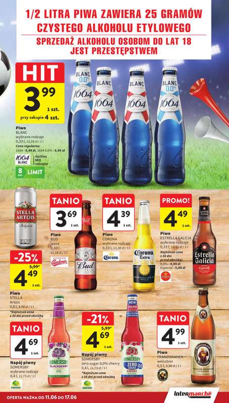 Intermarche - gazetka promocyjna Gazetka od czwartku 11.06 do środy 17.06 - strona 9