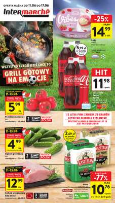 Intermarche - gazetka promocyjna Gazetka od czwartku 11.06 do środy 17.06