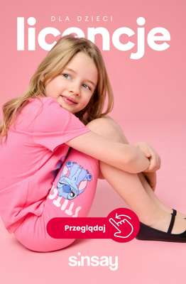 Sinsay - gazetka promocyjna Licencje dla dzieci! (Stitch, Minecraft, Barbie i inni!) od wtorku 09.06 do poniedziałku 15.06