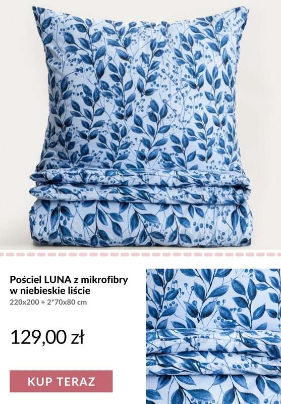 Homla - gazetka promocyjna Pościel z mikrofibry od wtorku 09.06  - strona 9