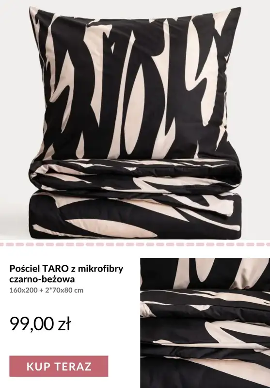 Homla - gazetka promocyjna Pościel z mikrofibry od wtorku 09.06  - strona 3