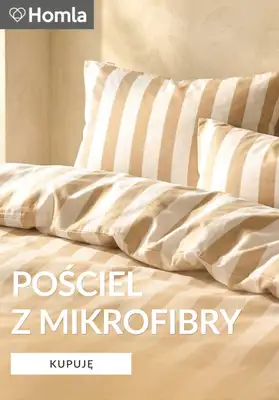 Homla - gazetka promocyjna Pościel z mikrofibry od wtorku 09.06 