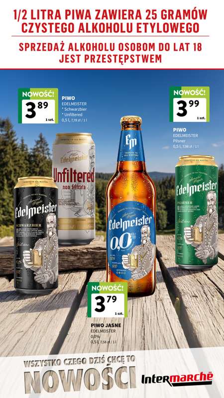 Intermarche - gazetka promocyjna Nowości w Intermarche od środy 10.06 do środy 24.06 - strona 4