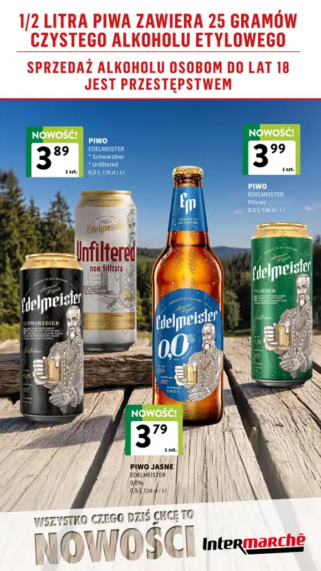 Intermarche - gazetka promocyjna Nowości w Intermarche od środy 10.06 do środy 24.06 - strona 4