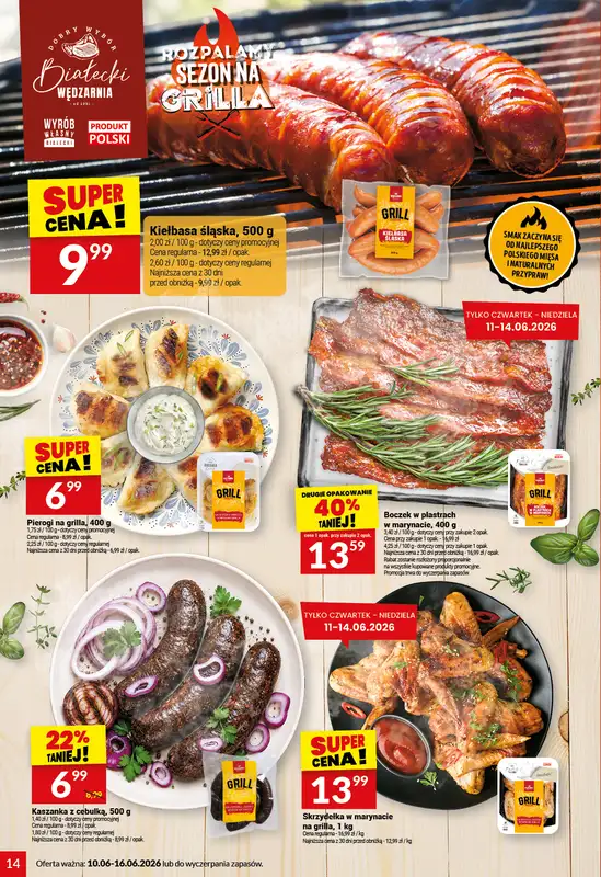Twój Market - gazetka promocyjna Gazetka od środy 10.06 do wtorku 16.06 - strona 14
