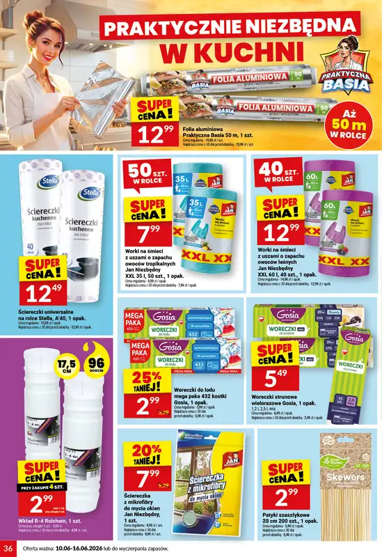 Twój Market - gazetka promocyjna Gazetka od środy 10.06 do wtorku 16.06 - strona 36