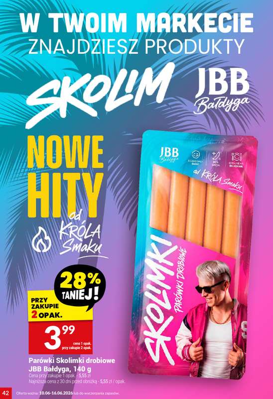Twój Market - gazetka promocyjna Gazetka od środy 10.06 do wtorku 16.06 - strona 42
