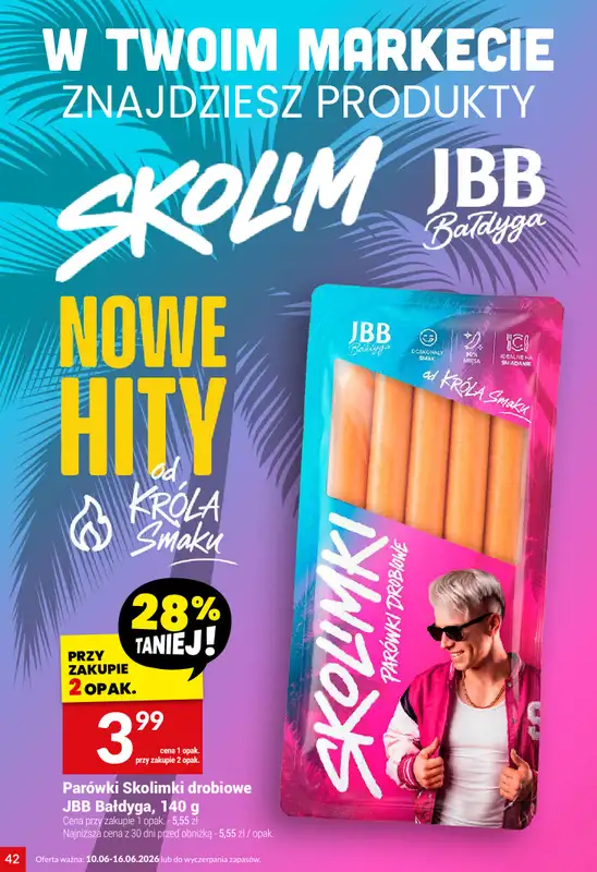 Twój Market - gazetka promocyjna Gazetka od środy 10.06 do wtorku 16.06 - strona 42
