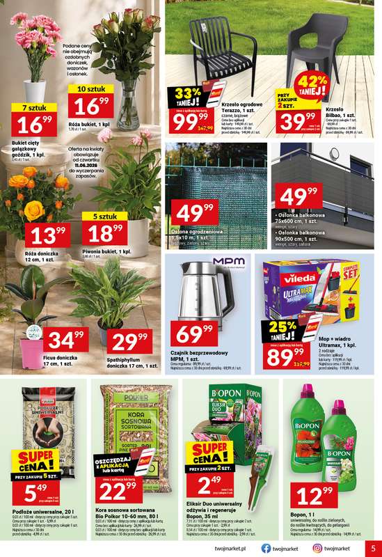 Twój Market - gazetka promocyjna Gazetka od środy 10.06 do wtorku 16.06 - strona 5